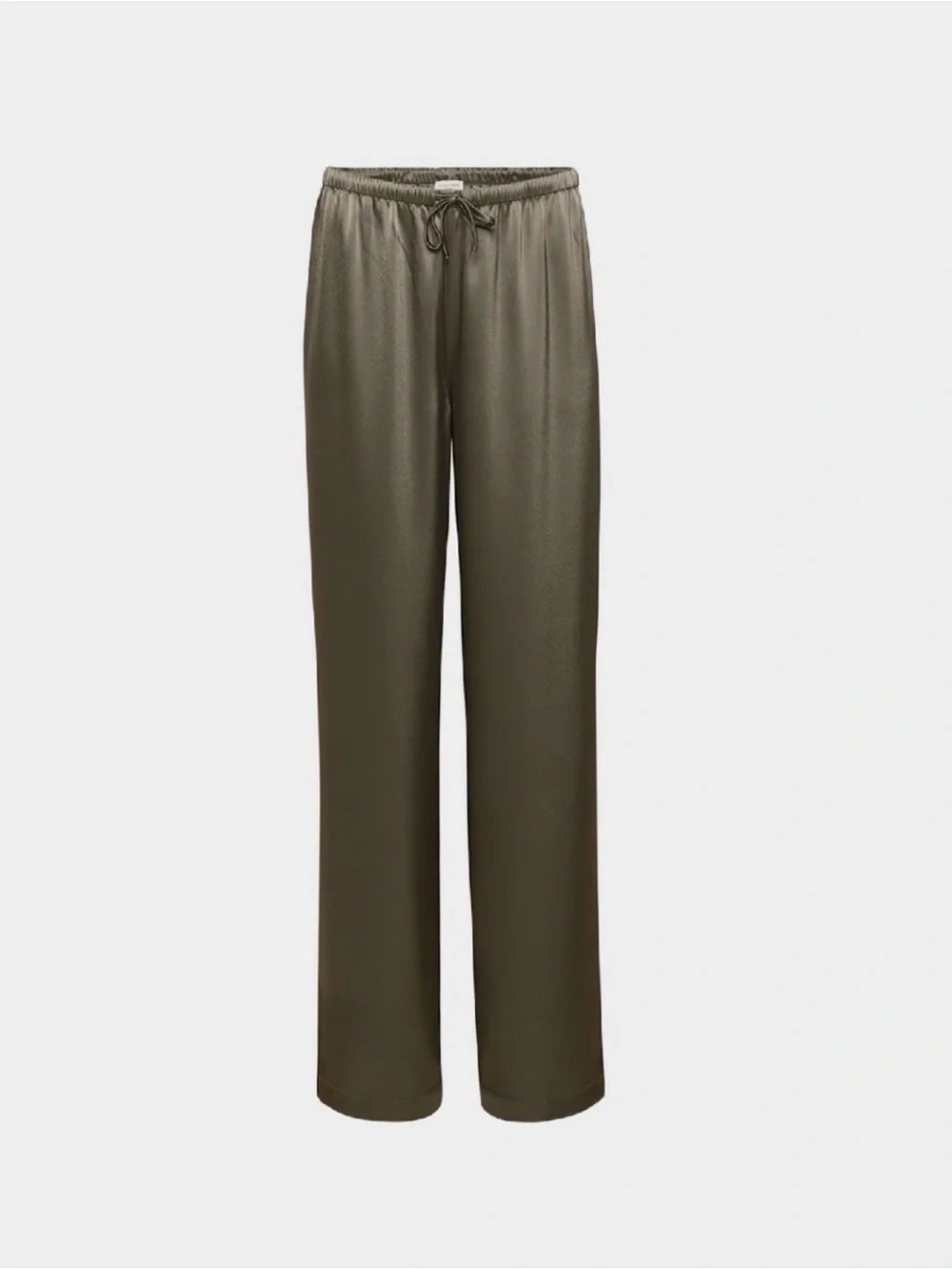 Aritzia Archer Satin Pants - Olive - Picture 2 of 5